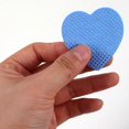 thumbnail image 4 of 200Pcs Blue Heart-Shaped Nail Polish Remover Pads for Nail Care Cotton, 4 of 5