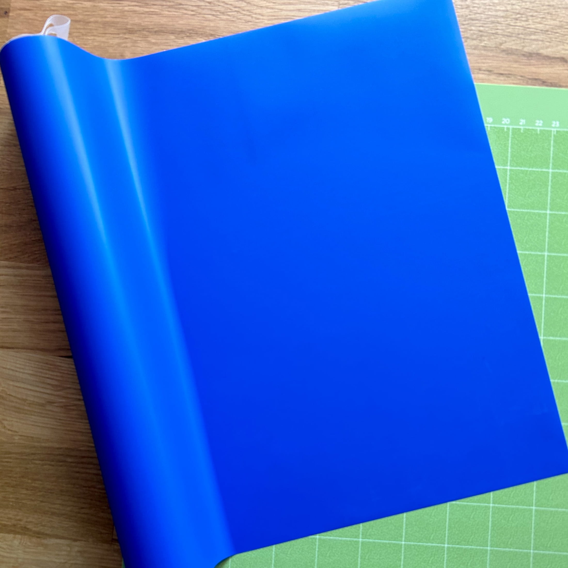 (2 pack) Hello Hobby 12" x 2' Royal Blue Iron-On Craft Vinyl Roll