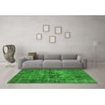 thumbnail image 3 of Ahgly Company Indoor Rectangle Oriental Green Industrial Area Rugs, 4' x 6', 3 of 4