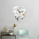 thumbnail image 3 of Juego de 2 Elegantes Relojes de Pared en Tonos Plata, 3 of 9
