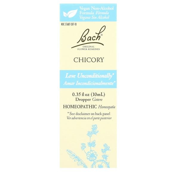 Bach Original Flower Remedies, Chicory, 0.35 fl oz (10 ml)