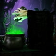 thumbnail image 2 of Vggrvlo Halloween Cauldron with Spooky Ghost Hand DIY Floating Potion Set Halloween Decorations Indoor, 2 of 6