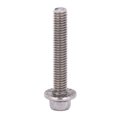 thumbnail image 4 of Risegun Inserto de Rosca de 10 Piezas, Tornillos de Brida Hexagonal de Acero Inoxidable, Tornillos de Cabeza de arandela, Sujetador M6, Herramienta de reparación Reforzada para Cobre plástico(M6*35), 4 of 8