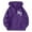Purple, variant on Wdgfv Soft Comfortable Hoodie Women Women's Casual Zip Up Hooded Sweatshirt Oversized Sports