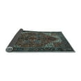 thumbnail image 2 of Ahgly Company Indoor Square Persian Light Blue Traditional Area Rugs, 3' Square, 2 of 4