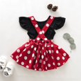 thumbnail image 2 of Disfraz de lunares para niña pequeña, disfraz de fiesta de cumpleaños, vestidos de tul con diadema de lunares, 2 of 5