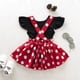 thumbnail image 2 of Disfraz de lunares para niña pequeña, disfraz de fiesta de cumpleaños, vestidos de tul con diadema de lunares, 2 of 5