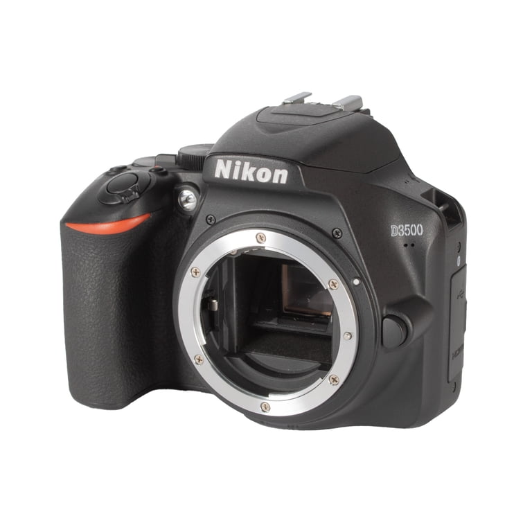 Nikon D3500 DSLR Camera 24.2MP Body Only Bundle 64GB Card Filter
