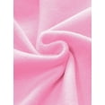 thumbnail image 5 of Xnihocha Kids Girls Fleece-Lined Long Sleeves Ballet Modern Dance Gymnastic Leotard Solid Color Pink 170, 5 of 7