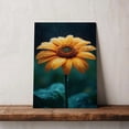 thumbnail image 5 of Sunflower Flower Canvas Wall Art 8x12 inches - Elegant Botanical Rustic Floral Sunflower Flower Watercolor Canvas Artwork, 5 of 5