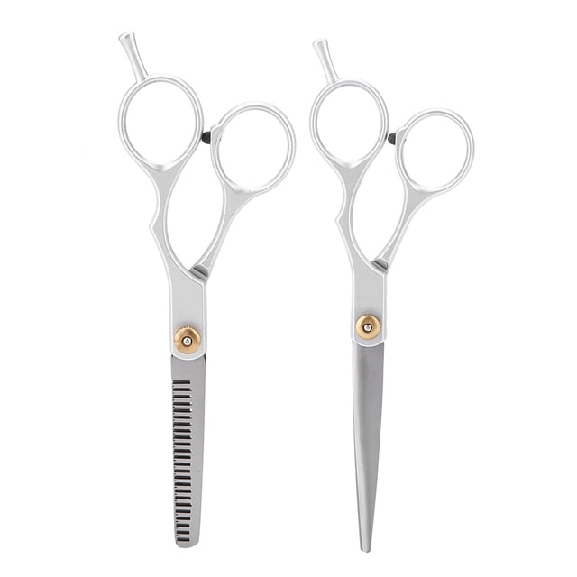 Juego de tijeras profesionales para cortar el cabello, peluquería y peluquería.