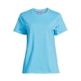 thumbnail image 4 of RealSize Women's Crewneck Tee with Short Sleeves, Sizes XS-XXXL, 4 of 6