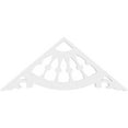 thumbnail image 2 of Ekena Millwork 36"W x 15"H x 1"P (10/12) Pitch Wagon Wheel Architectural Grade PVC Gable Pediment, 2 of 5
