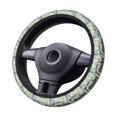 thumbnail image 2 of Fotbe I Haven't Been Everywhere But Its On My List Funda para Volante Universal de 15 pulgadas, Accesorios para Auto para Hombre y Mujer, Protector de Volante Cómodo para SUV y Sedán, 2 of 6