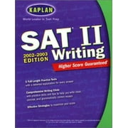 Kaplan SAT II Writing 2002-2003 (Sat II. Writing (Kaplan)), Used [Paperback]