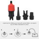 thumbnail image 5 of Adaptador inflable, Adaptador de váAdaptador inflable, adaptador de válvula portátil, resistente a alta presión para varios kayaks de canoa Compatible con su bote inflable Compatible co LHCER NO, 5 of 5