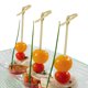 thumbnail image 5 of Palillos de bambú desechables para cóctel, 100 Uds., con decoración anudada (12cm), 5 of 8