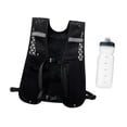 thumbnail image 5 of harayaa Outdoor Vest Pack Backpack with 0.5 L Water Bottle Daypack for Men and Women Black, 5 of 9