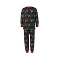 thumbnail image 5 of Meihuid Christmas Pajamas for Family 2023 Family Christmas Pjs Matching Sets Plaid Family Christmas Pajamas Sleepwear, 5 of 10