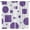 Geometric Patchwork, variant on Mandala Geometry Design Extra Long Blackout Curtains, Scattered Round Big and Small Decorative 2-Panel Window Drapes, Dust-Proof Easy to Clean Window Treatments for Bedroom Living Room-W42xL54in