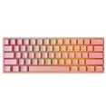 thumbnail image 1 of Dsscvnef Clavier Mécanique de Jeu Rétroéclairé RGB Filaire USB 61 Touches Interrupteurs Bleus Fantômes Réponse Rapide Design Durable pour Joueurs PC, 1 of 4