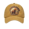 thumbnail image 1 of Gorra de béisbol vintage de vaca Gorra de béisbol, 1 of 6