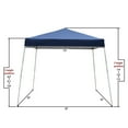 thumbnail image 5 of Tcbosik 10x10ft Outdoor Canopy Tent, Portable Folding Shelter Gazebos, Blue Waterproof Canopies with Carrying Bag, 5 of 15