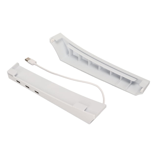 Soporte horizontal para consola 4 puertos USB para evitar resbalones Fijación segura Soporte para base de consola Ahorro de espacio para edición digital ANGGREK Otros