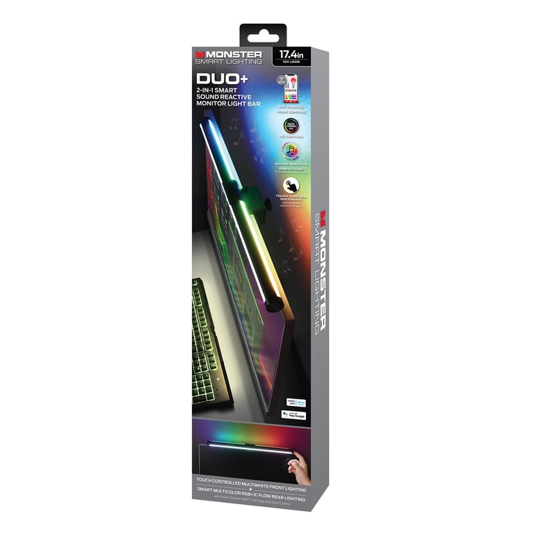 Monster Smart 2-Light Led Monitor Light Bar With Razer Chroma photo 8