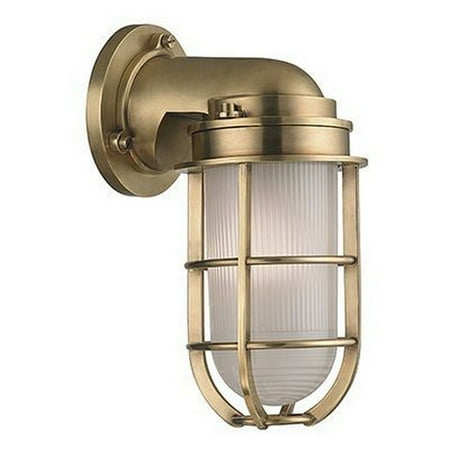 

One Light Wall Sconce-Aged Brass Finish Bailey Street Home 116-Bel-1747438