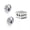 White, variant on New Non Piercing Clip on Magnetic Magnet Ear Stud Mens Womens Fake Earrings-White