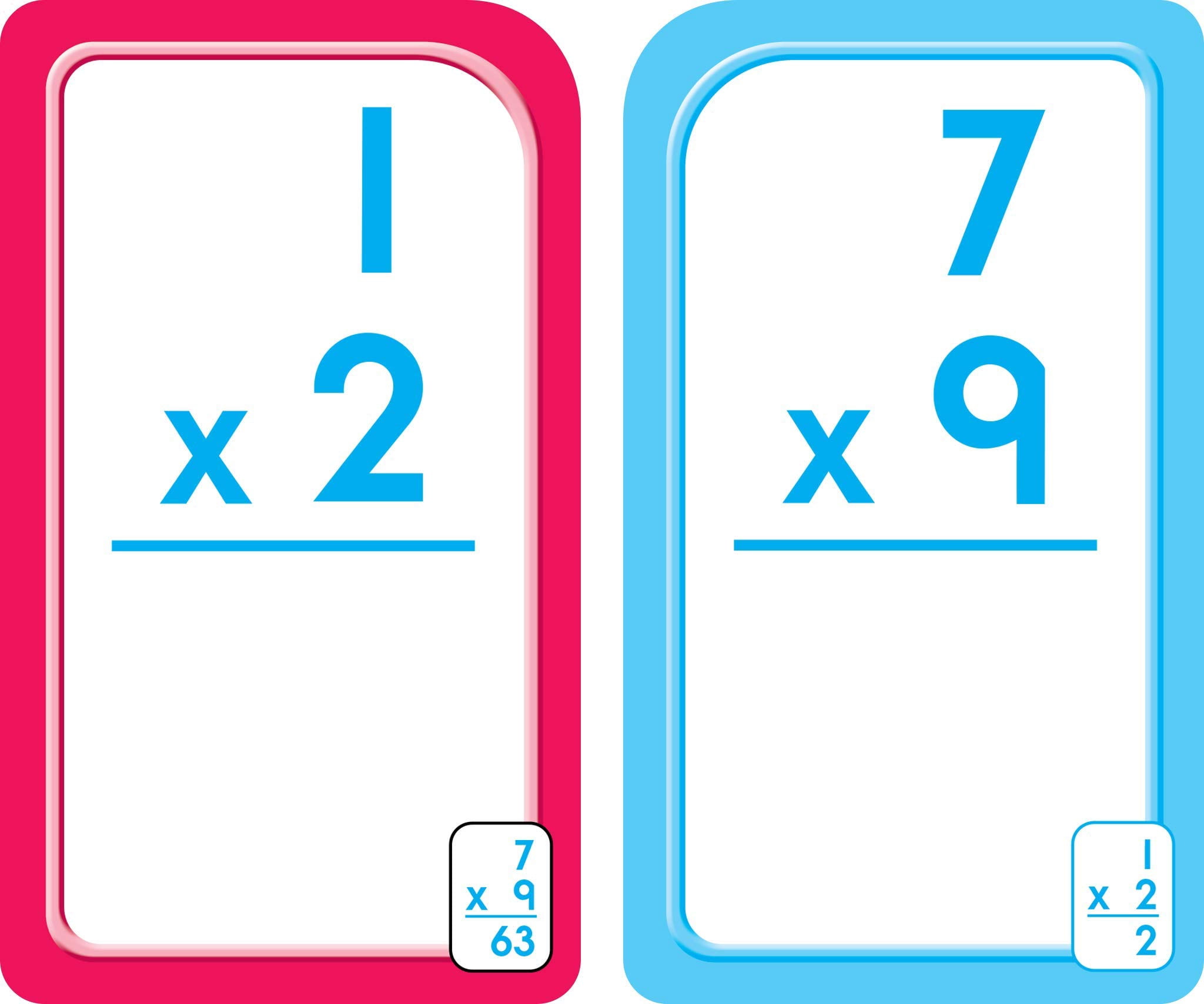 Buy Flash Cards Multiplication & Division 2 Pack - Ages 8 to 9, 3rd ...