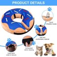 thumbnail image 5 of Zshan 1PCS Dog Collar, Inflatable Recovery Collar, Adjustable Soft Anti-lick Dog Protective Collar, for Recovery（Dark Blue Size M）, 5 of 5