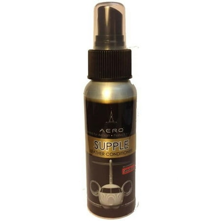 Aero 4619 2.5 Oz. Supple Leather Cleaner Conditioner- Mini Aluminum Bottle