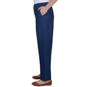 Alfred Dunner Women's Casual Elastic Waist Denim Pull-On Jeans