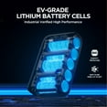 thumbnail image 7 of Litheli 20V Yellow Battery Pack, 4.0Ah Replacement Lithium Batteries U20 Power Tools and Phone, Tablet, Laptop, etc, 7 of 7