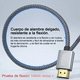 thumbnail image 5 of Cable Hdmi 2.1 Vídeo 4k 120hz 8k 60hz Ps5 Ps4 Xbox Gris 3 Metro, 5 of 5