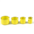 thumbnail image 2 of FRCOLOR Yellow Hole Tool Set 11PCS for Plank Plywood PVC Made of Aluminium Alloy Stable and Durable, 2 of 8