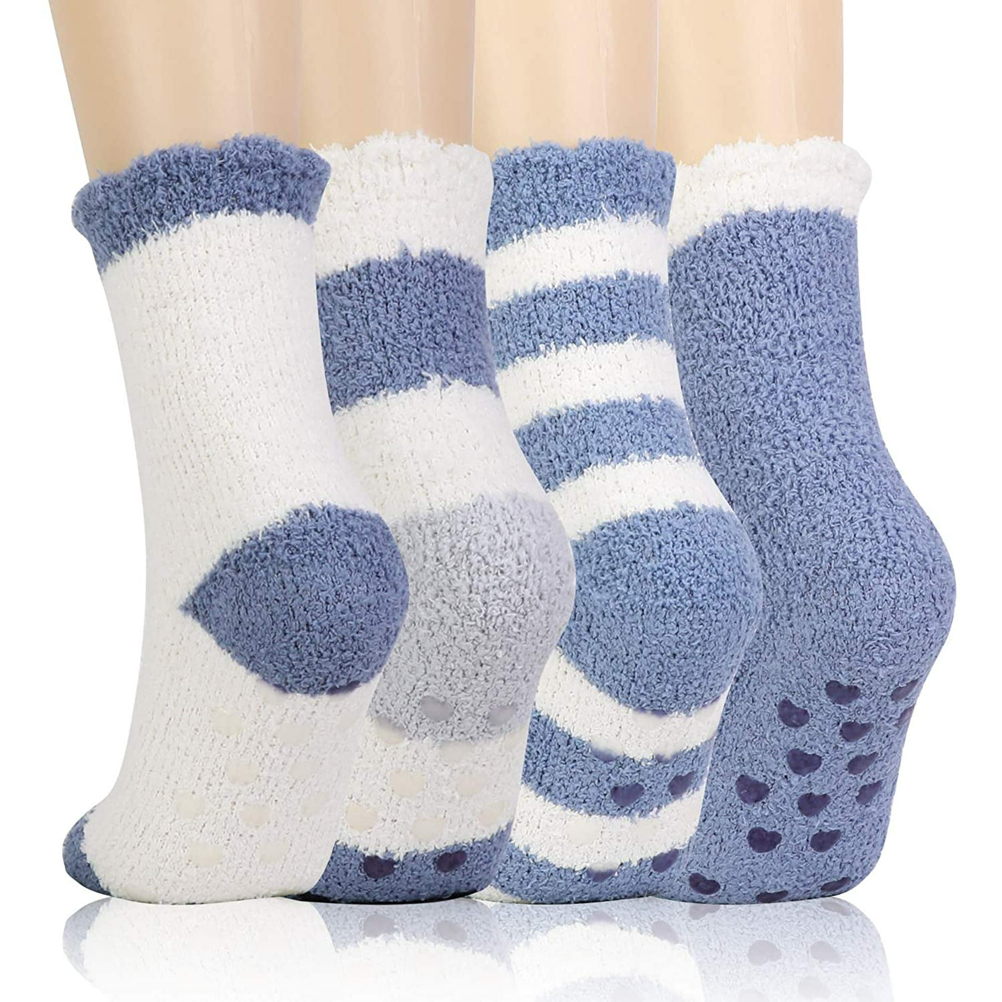 fuzzy non skid socks