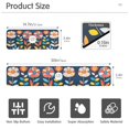 thumbnail image 3 of Yayeee Faucet Mat for Kitchen Sink 30" Diatomite Long Splash Guard Pad, Simple Floral, 2 Pack, 3 of 7