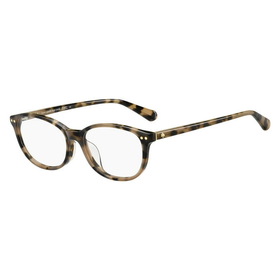 Kate Spade Evangeline/F 0086 Women's Havana Plastic Eyeglasses