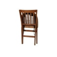 thumbnail image 6 of Stakmore School House Folding Hardwood Chair, Light Cherry Finish, Upholstered Seat, Set of 2, 6 of 9