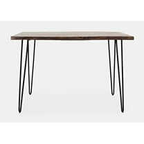 Nature's Edge 52'' Modern Solid Wood Live Edge Counter Height Dining Table