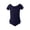 Navy, variant on Fashion Bodysuit Girls' Dance Practice Dress Gymnastics Dress School Dress Ballet Dress Romper