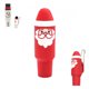thumbnail image 1 of Mini Llavero de Taza con Lápiz Labial Navideño, 1 of 6