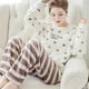 thumbnail image 1 of Pijama de franela de invierno, jersey de polar coral, pijama de mujer con dibujos animados gruesos, traje de casa para mujer, además de polar de invierno, 1 of 6
