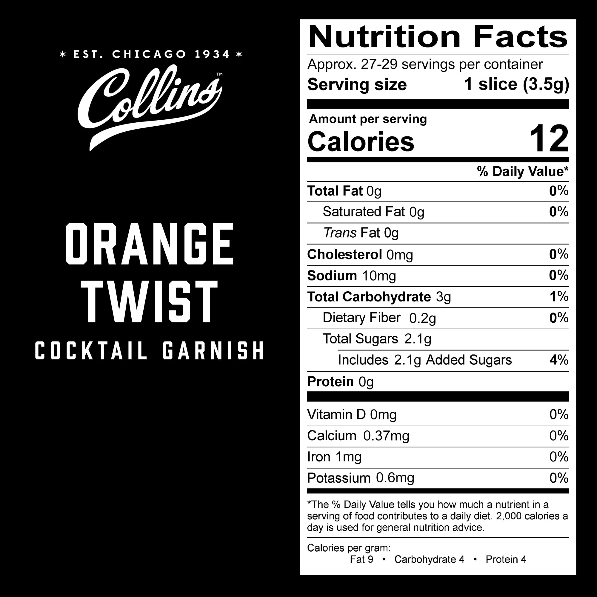 Orange Peel Cocktail Flavor - Natural Cocktail Flavoring for Cocktails (1x1Fl oz)