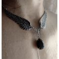 thumbnail image 2 of Collar de estilo europeo y americano con alas de ángel, colgante, joyería de temperamento, 2 of 3