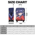 thumbnail image 2 of Ranma 1/2 Travel Luggage Cover Suitcase Protector Washable Elastic Suitcase Baggage Cover Anti-scratch for Wheeled Suitcase Fits 18-32 Inch Luggage (Excluding luggage), 2 of 7