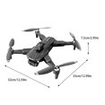 thumbnail image 3 of Drones for Adults on Clearance, Carbon Fiber K611MAX Unmanned Aerial Vehicle Brushless General Brush Obstacle Avoidance Positioning Folding Aircraft, 3 of 9